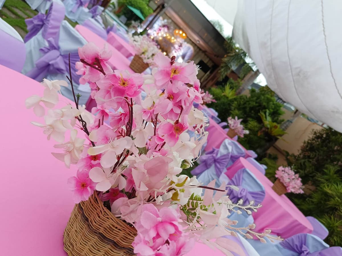 Special occasion at the resort